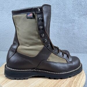 Filson X Danner Grouse Boots Mens Size 10 Tin Cloth GTX Vibram USA Made
